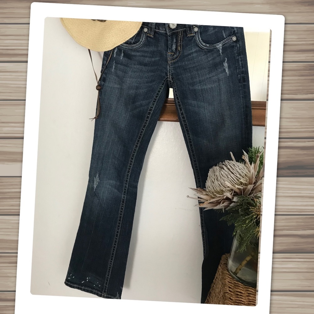 MEK USA DNM Vintage Premium Denim Boot Cut Jeans!